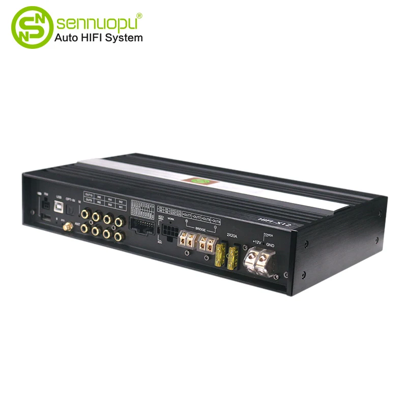 8-ch Auto Power AMP + 10-CH digitalni zvočni procesor
