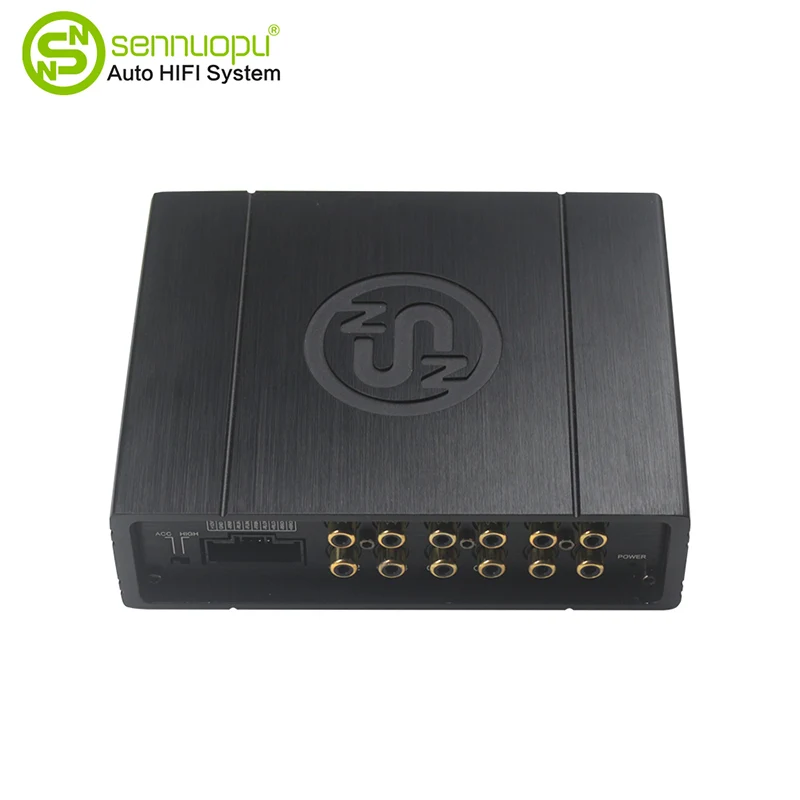 8 -kanalni ojačevalnik avtomobila Audio 4 -kanalni avtomobil DSP Processor